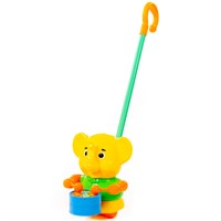 Каталка Слонёнок с ручкой 96661 П-Е/12/