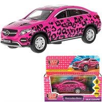 Модель GLECOUPE-12GRL-PIN MERCEDES-BENZ GLE COUPE ДЛЯ ДЕВОЧЕК Технопарк  в коробке