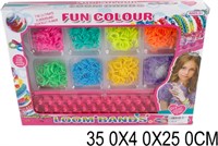 Набор резинок для плетения J197-3 в кор.