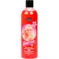 Шампунь гель для душа barbie 2в1 с экс лаванды и алоэ Вера, клу мусс,360мл Cool Star 118663-BR