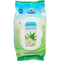 Влажные детские салфетки Умка с клапаном 72 шт. Заботливая мама 112803-UM