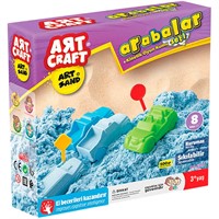 Набор для творчества Кинетический песок Автогонки, 500г 03609 ART SAND