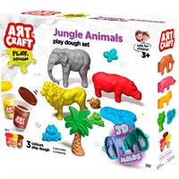 Набор для творчества Набор для лепки Африка, тесто 3х56г 03997 AЯT CRAFT