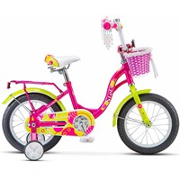 Велосипед двухколесный 14" Mistery C 9.6" глубокий розовый /STELS/