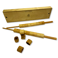 Деревянная игра «Башня из колец Форт Боярд» Лайт в пенале