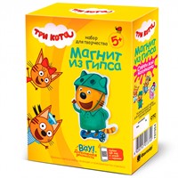 Набор для творчества Магнит из гипса Три кота Компот на скутере 405125 Фантазёр