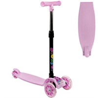 Самокат трехколесный розовый SZ221025003-3