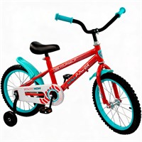 Велосипед двухколесный 16" WILLPOWER красный FG250826133K-3 (2 шт в кор)