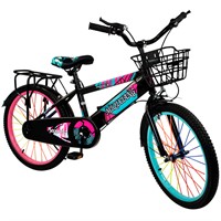 Велосипед двухколесный 20" розово-бирюзовый FG250826145K-2