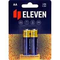 Батарейка Eleven SUPER AA (LR6) алкалиновая, BC2 301755