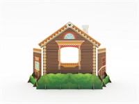 Театральная декорация «Изба» для детских представлений