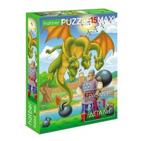 Пазл 15 эл. MAXI Змей Горыныч 19495 Hatber