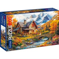 Пазл 1000 Живописный уголок 1000ПЗ2_34956 Hatber