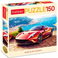Пазл 150 эл. Красная молния 150ПЗ4_32573 Hatber