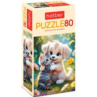 Пазл 80 эл. Нежные объятия 80ПЗ5_34759 Hatber.