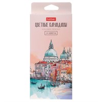 Карандаши цветные 24 цв. Альто Колорэ 094522 Hatber