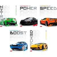 Тетрадь 48 л. линия Машины улиц 095475 Hatber