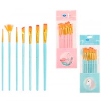 Кисти 7шт. синтетика №2,3/0,4,6,8,10,12 MC-5880