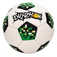 Мяч Футбол №5 Dvizhok 141-1-381B бело-зелёный