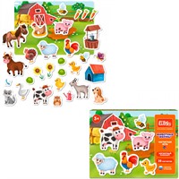 Игра Магнитная Животные фермы ET05-068