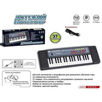 Синтезатор ZYB-B3153-1 37 клавиш, микрофон, Без сетев. адапт. в коробке