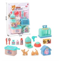 Игровой набор 832-90 питомцы кошечки с акс. на бл.