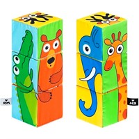 Мяшечки кубики Дикие животные М102