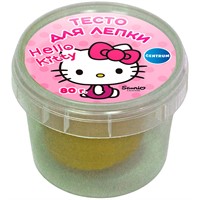 Набор для творчества Тесто для лепки Hello Kitty, цвет жёлтый, 80 гр 77945