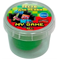 Набор для творчества Тесто для лепки My Game, цвет светло-зеленый, 80 гр 77961