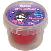 Набор для творчества Тесто для лепки Куроми, цвет красный, 80 гр 77916