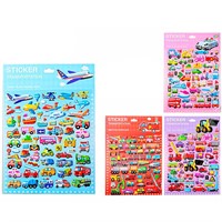 Наклейки Машинки 21*29.5 см, 4 дизайна M-20391