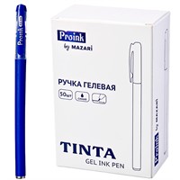Ручка гелевая синяя TINTA P-100-3