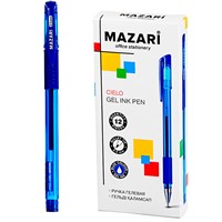 Ручка гелевая синяя CIELO M-5827-70