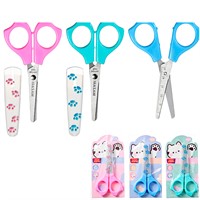 Ножницы детские 12,6 см. ассорти M-4653