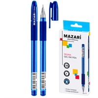 Ручка гелевая синяя REGINA M-5526-70