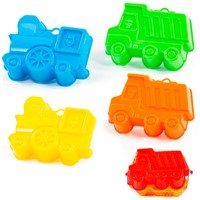 Формочки 2шт /самосвал+паровоз/ П-Е /18/