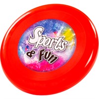 Тарелка летающая 225 мм. красная 89977 П-Е /15/