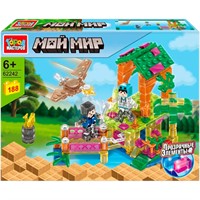 Город мастеров 62242-LL Мой мир прозрачные кубики 184 дет.