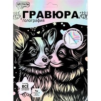 Набор для творчества Гравюра а5 корги Мульти арт SCRPAST-117154