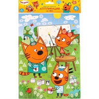 Набор для творчества Геометрическая мозаика из эва 21х30 см Три Кота МУЛЬТИ АРТ EVAGEO-112383