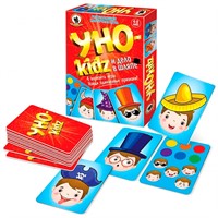 Игра УНОkidz «Дело в шляпе» карточная игра, 52 карточки 04691