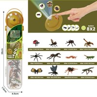 Набор животных 2210-2 Насекомые с проектором в тубе