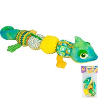 Игрушка развивающая Levatoys MK2301001BYA Хамелеон зеленый в пак.