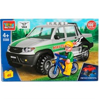 Город мастеров SB-5588 UAZ PICKUP, 46 дет.
