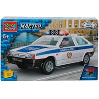 Город мастеров 30060-CY Ваз-2108 МИЛИЦИЯ, 37 дет.