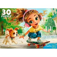 Пазл 30 Крутая девчонка ПУ30-3179