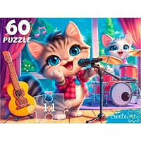 Пазл 60 Котята-музыканты П60-5995