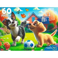 Пазл 60 Милые собачки ПУ60-3186