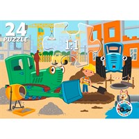 Пазл 24 Макси Синий трактор ПУ24-2900