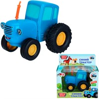Модель BLUTRA-11-BU-WOD Синий Трактор длина 11 см, инерц, синий Технопарк в кор.
